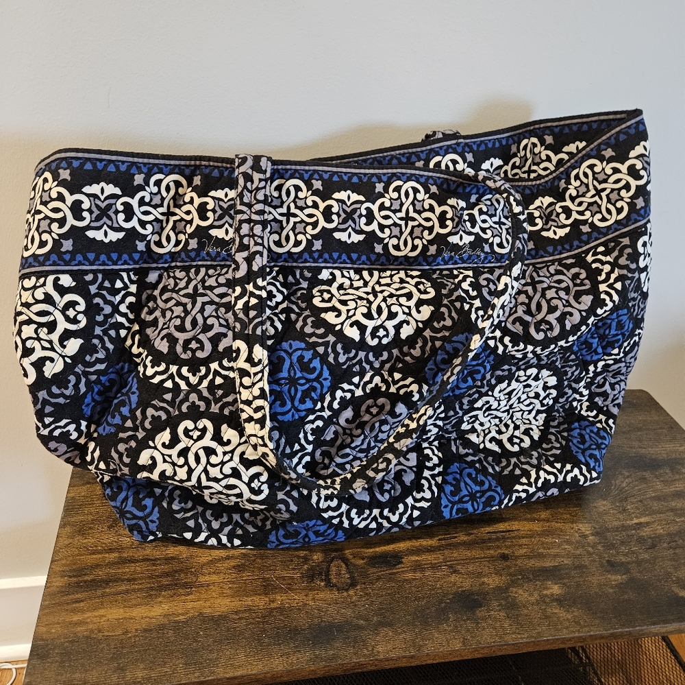 Vera Bradley Blue and White Tote Bag